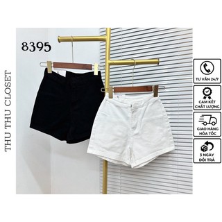 Quần đùi bò, Short bò co giãn 2 màu trắng, đen, lưng cao siêu tôn dáng. Size S M L