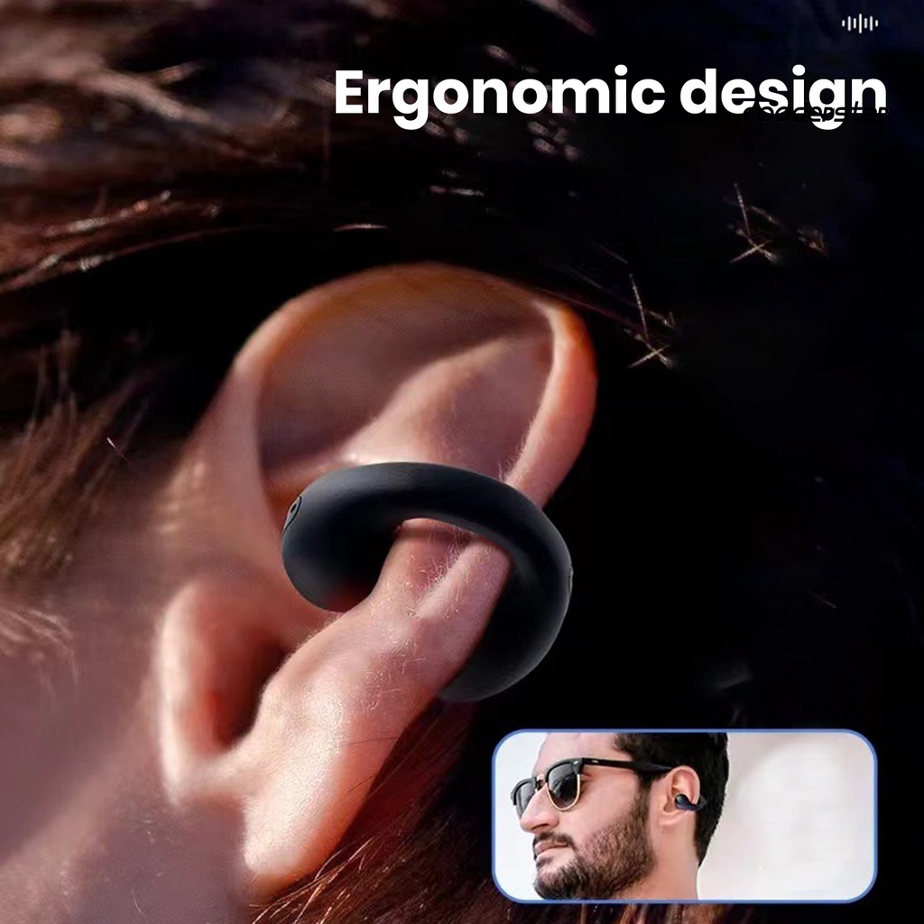 (Coood) Tai Nghe Thể Thao Không Dây Kẹp Tai Cảm Ứng Xương Dài Thời Gian Chờ Lâu Thấp Bluetooth 5.3 Nhạy