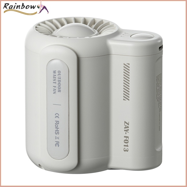 Quạt Điện Mini Cầm Tay 3 Tốc Độ 4500mah Có Thể Sạc Lại Dành Cho Cắm Trại Ngoài Trời