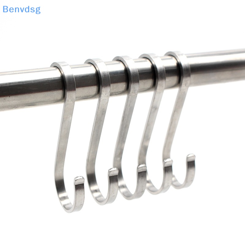 Set 2 Móc Treo Đồ Hình Chữ S Đa Năng Dành Cho Nhà Bếp / Phòng Tắm