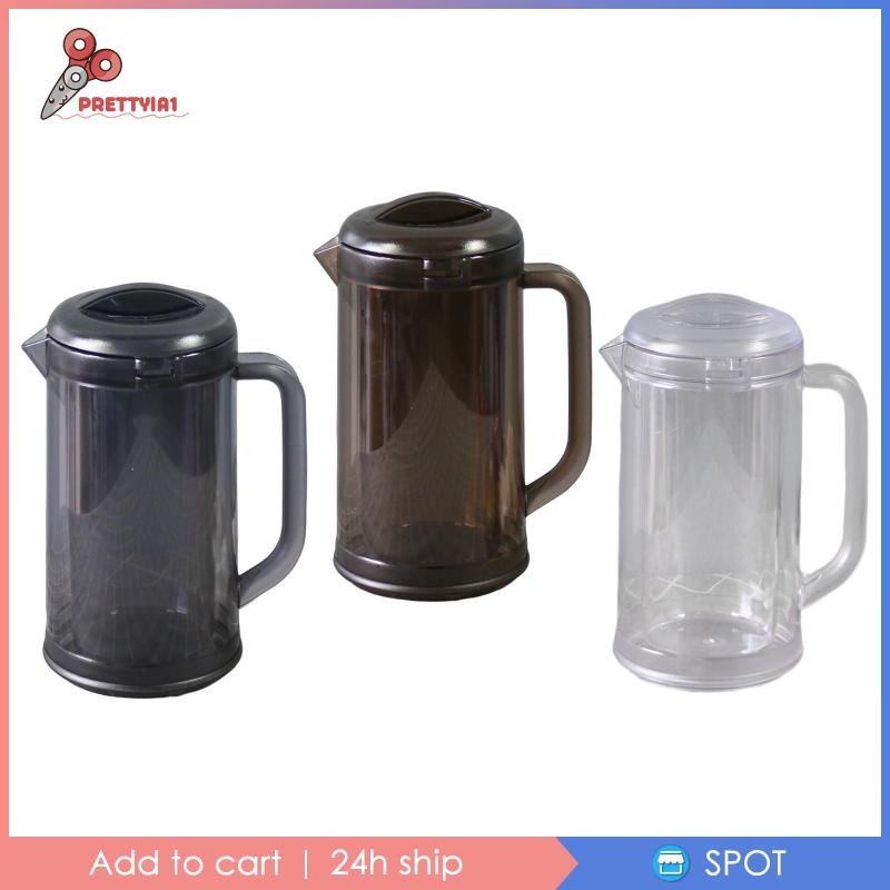 [Prettyia1] Bình Đựng Nước Ép Trái Cây Trọng Lượng Nhẹ Dùng Cho Tủ Lạnh Ngoài Trời