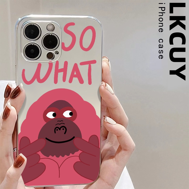 Ốp Điện Thoại TPU Silicon Mềm Chống Sốc Mạ Điện Hình Đôi Mắt Thiên Thần Cho IPhone 11 14 13 12 Pro XS Max XR X 8 + 7 6S Plus