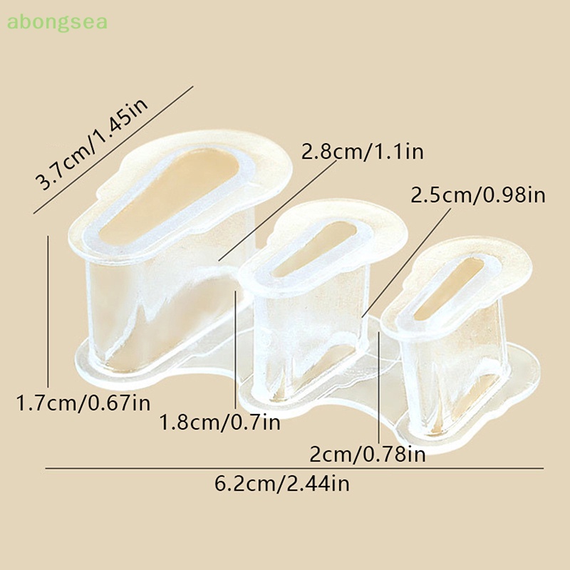 Dụng Cụ Tách Ngón Chân Giảm Đau Bằng Silicone Hiệu Quả abongsea