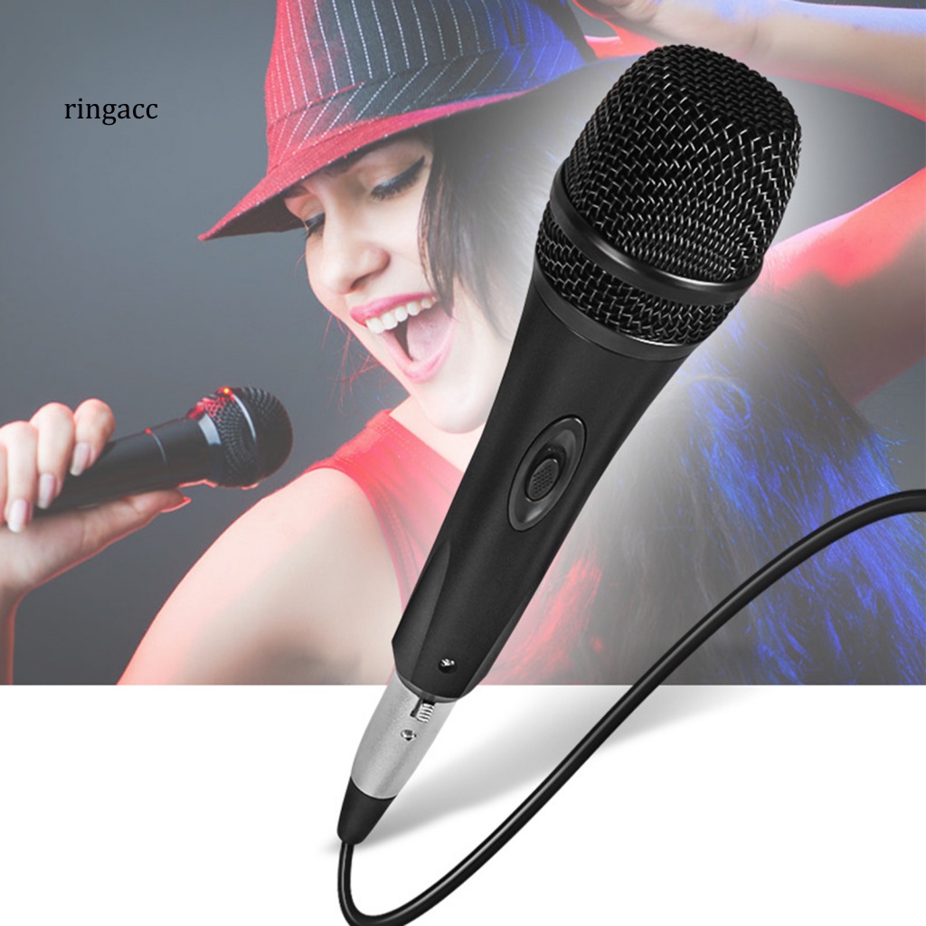 Micro Âm Thanh Cầm Tay Độ Nhạy Cao Không Gây Tiếng Ồn Cổng 6.5mm Tiện Dụng Cho Gia Đình