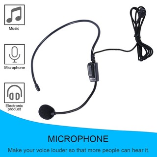 First Vocal Wired Headset Microphone microfono For Voice Amplifier Speaker
