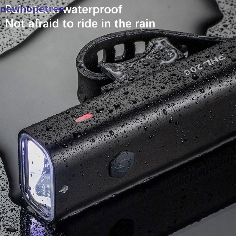 Đèn Pha LED Sạc Type-C 2000mAh Siêu Nhẹ Cho Xe Đạp Leo Núi