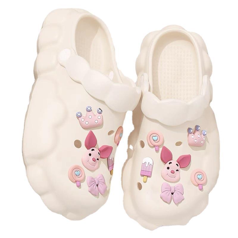 Dép Sandal Đế Dày Chống Trượt Dễ Thương Thời Trang Mùa Hè Cho Nữ AC0177