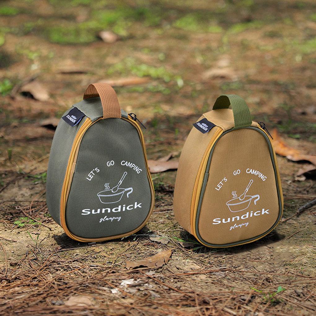 Túi Đựng Dụng Cụ Ăn Uống Cỡ Lớn Có Khóa Kéo Tiện Dụng Mang Theo Du Lịch Cắm Trại