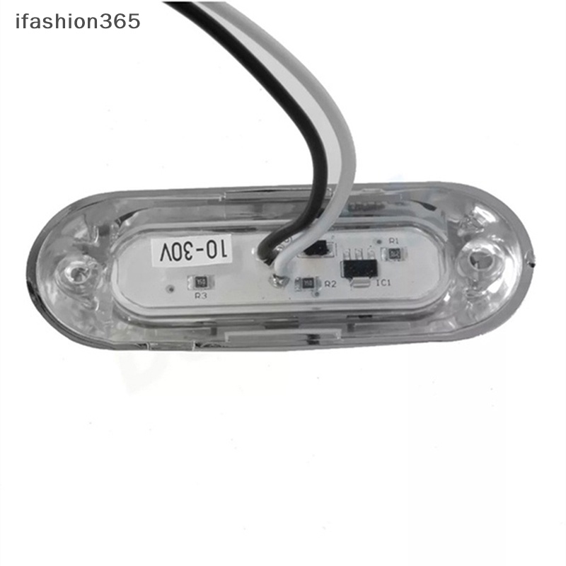 Đèn Led Cảnh Báo 4 Bóng 10V-30V ifashion365 Gắn Hông Xe Tải