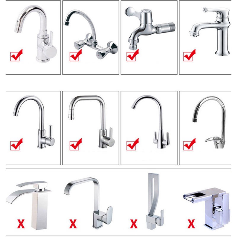 Đầu Lọc Carbon Hoạt Tính Gắn Vòi Nước Bồn Rửa Chén Tiết Kiệm Nước