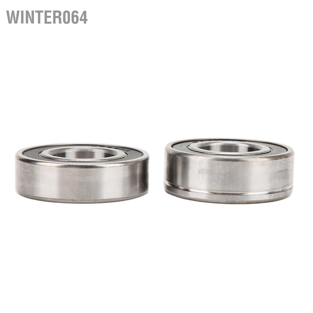 Winter064 Cặp phía trước Phía sau Ổ trục bánh xe bịt kín Vòng bi lăn Thay thế bằng kim loại cho Hugger 00‑03 XLH