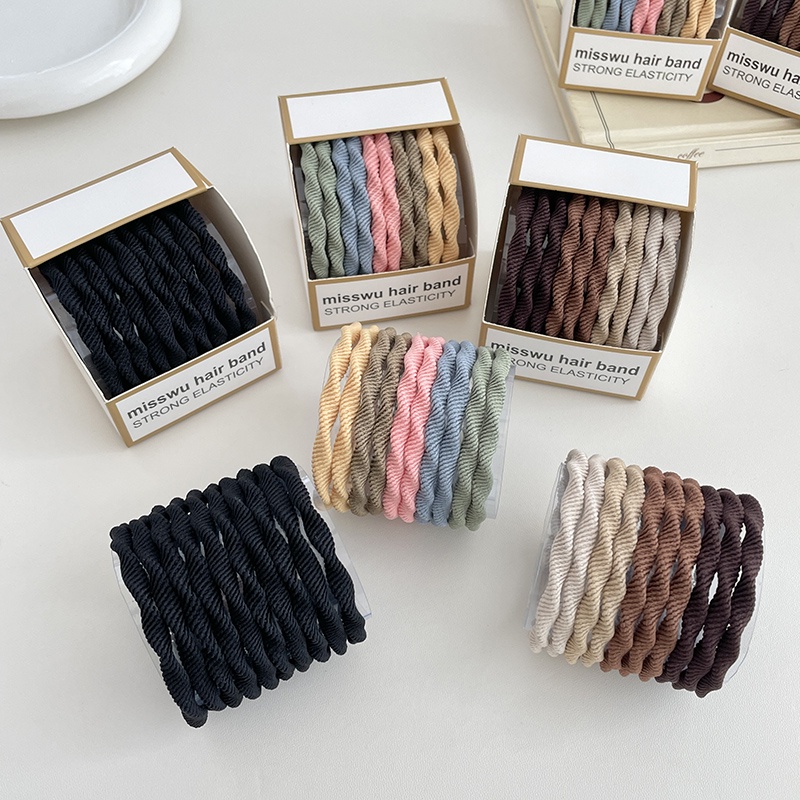Dây Buộc Tóc Cao Su Co Giãn Tốt Mẫu Mới 2023 Thời Trang Mùa Hè Cho Nữ
