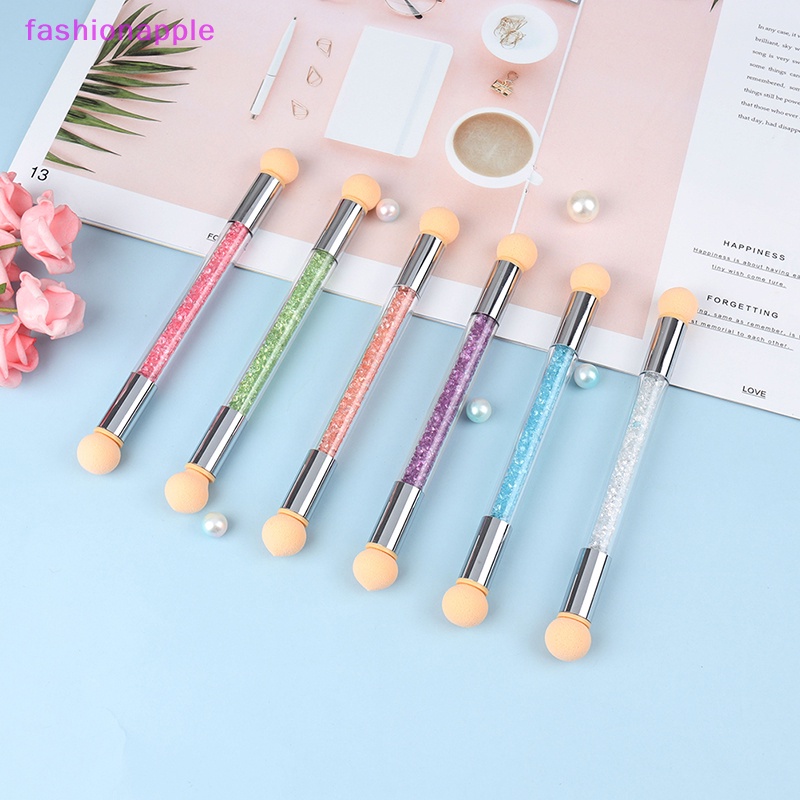 Cọ Trang Trí Móng Tay Hai Đầu Có Tay Cầm Đính Đá Xinh Xắn Ốp Điện Thoại Thời Trang Sang Trọng Cho glory glory