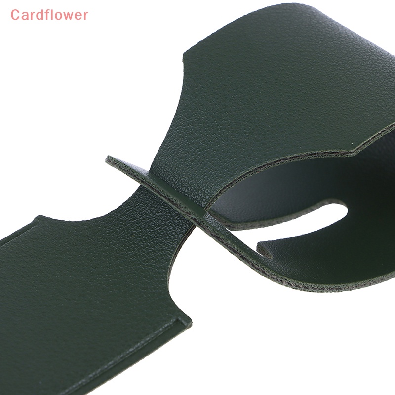 < Cardflower > Thẻ Đánh Dấu Hành Lý Bằng Da PU Chất Lượng Cao Nhỏ Gọn Hàng Mới