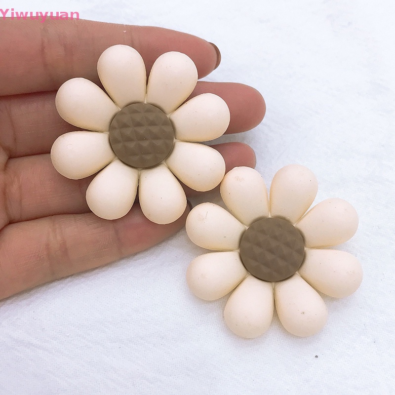 Bộ 10 Kẹp Tóc Hoa Hướng Dương Nhiều Màu Mới