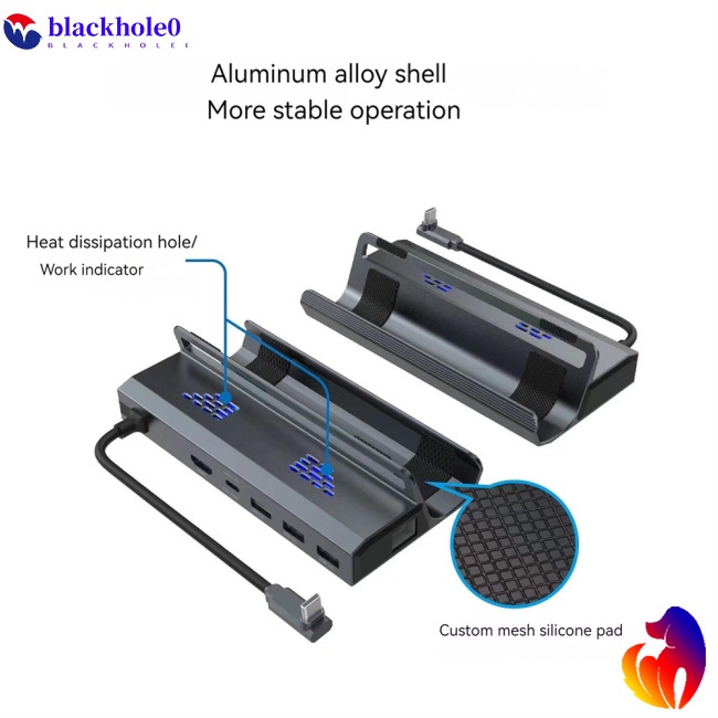 Đế Chuyển Đổi Video Đa Năng Có Giá Đỡ Cho Bảng Điều Khiển Hơi Nước