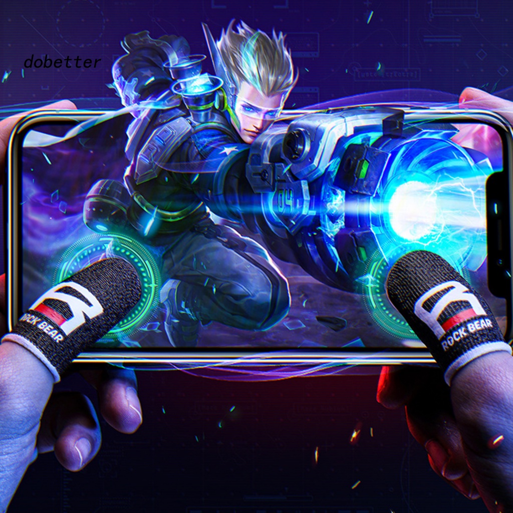 Bộ 2 Vỏ Bọc Ngón Tay i27 Mini Chống Mồ Hôi Dùng Điều Khiển Chơi Game