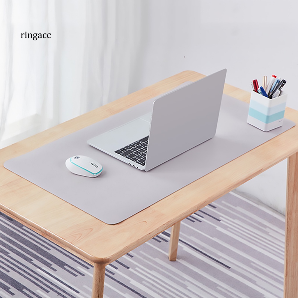 Rga Tấm Lót Chuột Giả Da Hai Mặt Chống Trượt Không Thấm Nước