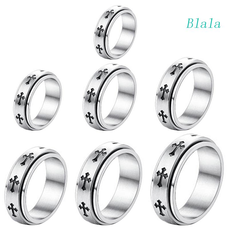 Nhẫn Cưới Thép Titan Chống Lo Lắng Size 6-12