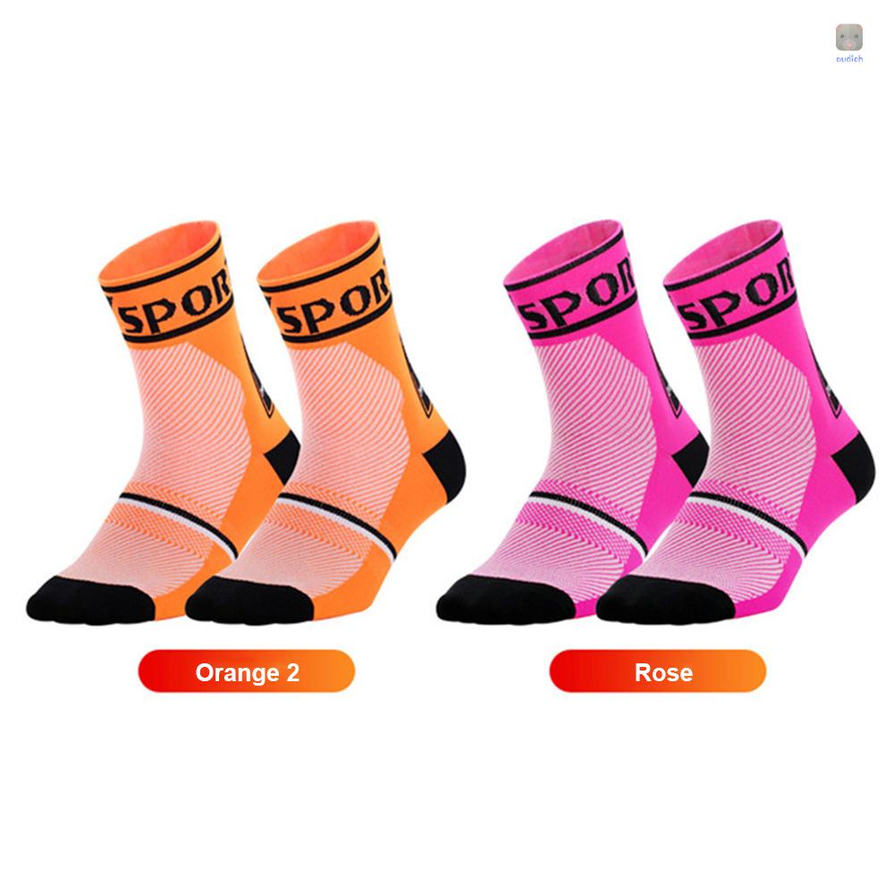 Vớ Thể Thao Thoáng Khí Họa Tiết Chấm Bi / Kẻ Sọc Dành Cho Nam Nữ