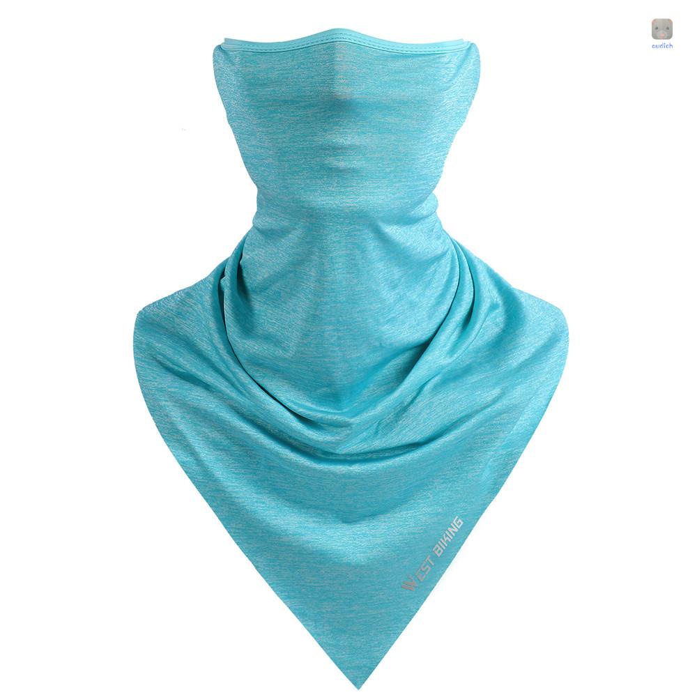 Khẩu Trang Bandana Bằng Lụa Lạnh Thoáng Khí Chống Tia UV Dùng Khi Chạy Bộ / Chạy Bộ