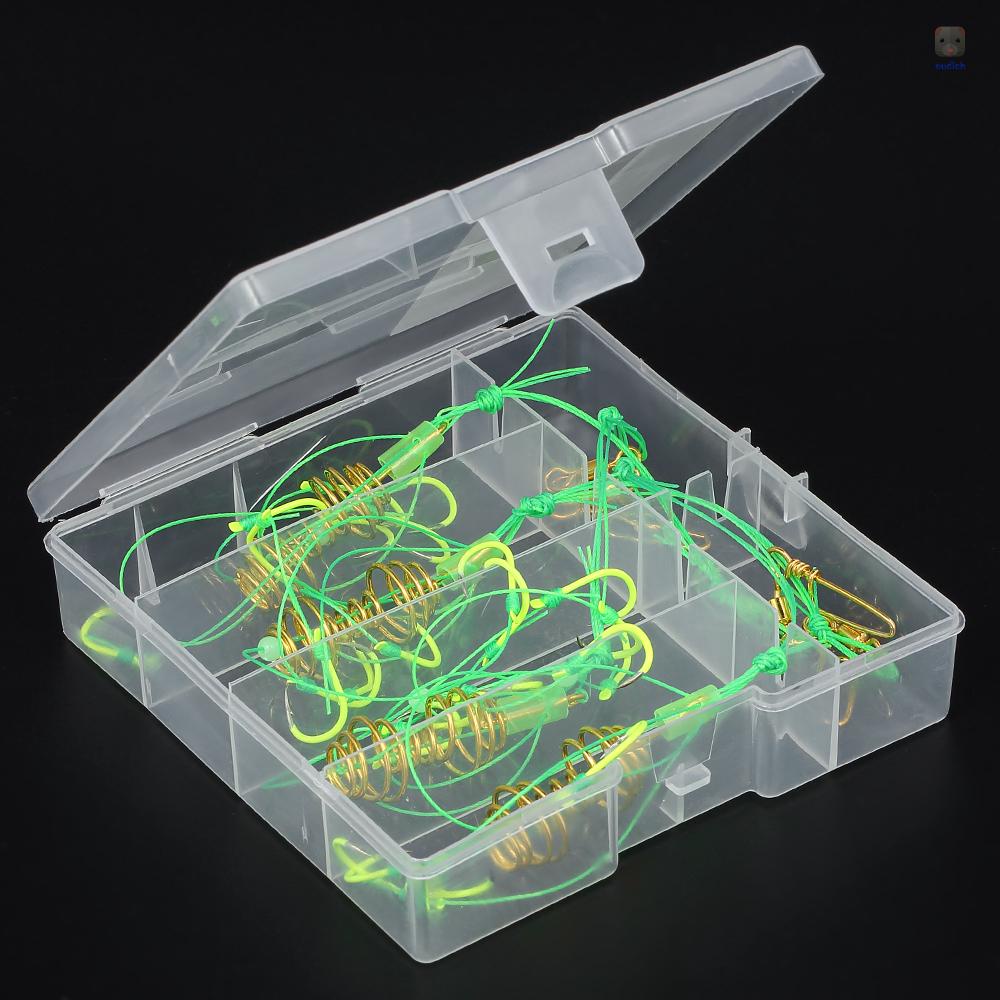 Bộ 4 Móc Câu Cá Chất Lượng Cao # 8# / 9# / 10# / 11# / 13#