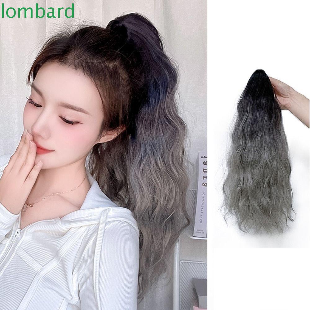 Tóc Giả Đuôi Ngựa Dài Xoăn Nhẹ Nhàng Dễ Thương Ngọt Ngào Dành Cho Nữ