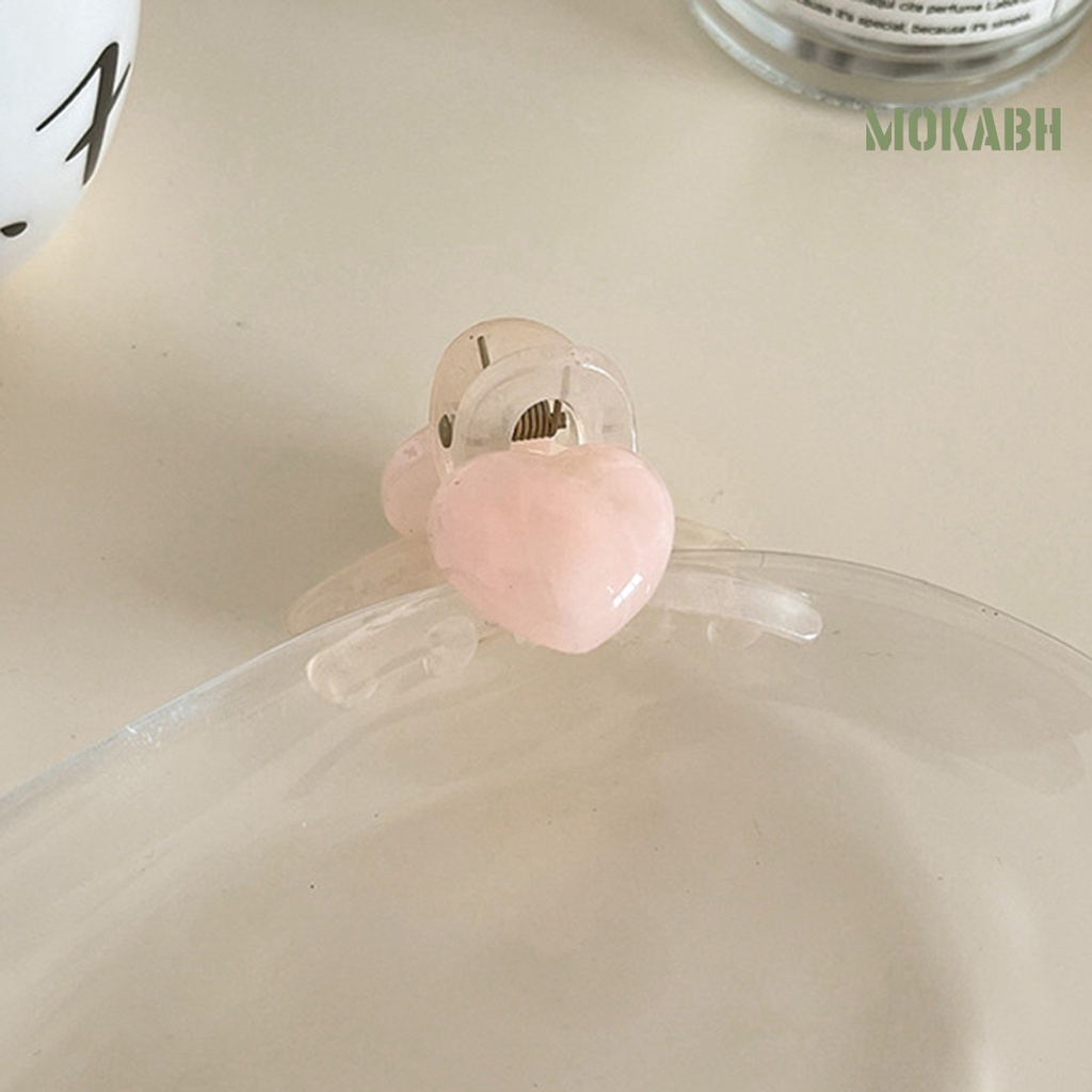 Kẹp Tóc Hình Trái Tim Nhỏ Chống Trượt Thiết Kế Thanh Lịch