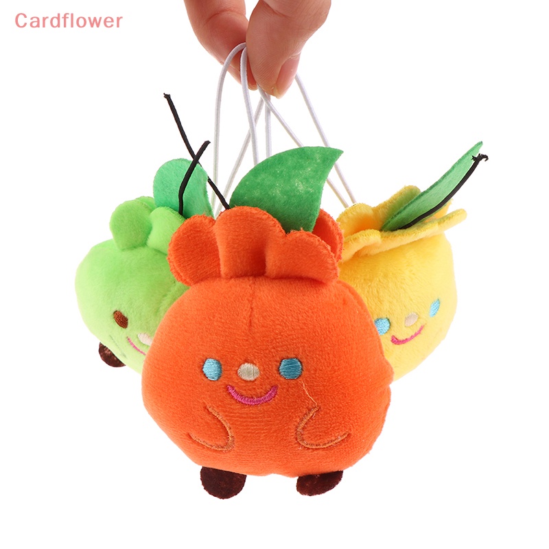 1 Búp Bê Nhồi Bông Hình Trái Cây Đáng Yêu Trang Trí Ba Lô / Móc Khóa Mới