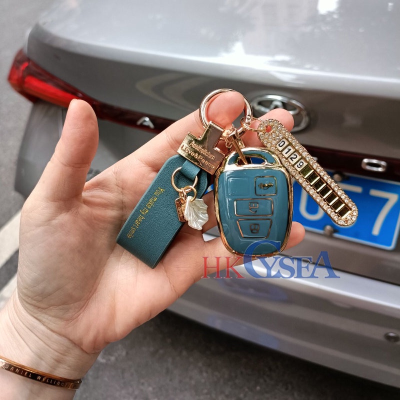 Vỏ Chìa Khóa Điều Khiển Từ Xa Bằng Silicon Cho Toyota Vios Yaris Ativ 2014-2020 Camry Prius 2014-2020 Corolla RAV4 Toyota Sienta Yaris Active / Vios / Yaris Ativ / Vios / Yaris Sport 2018