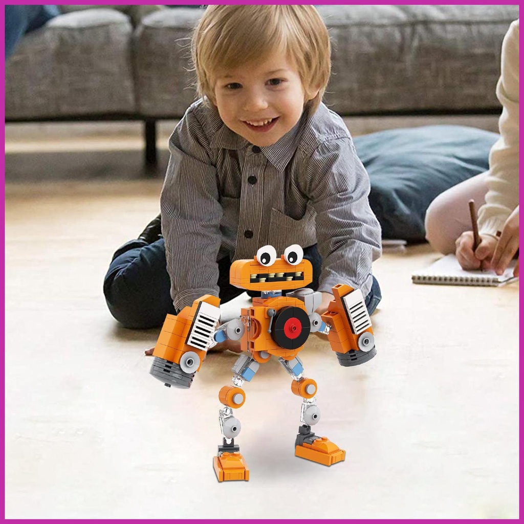 Đồ chơi trẻ em Lắp Ráp Robot Dễ Thương Chorus Wubbox