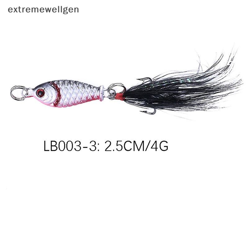 Mồi Câu Cá Giả 3D Dài 2.5cm 4g