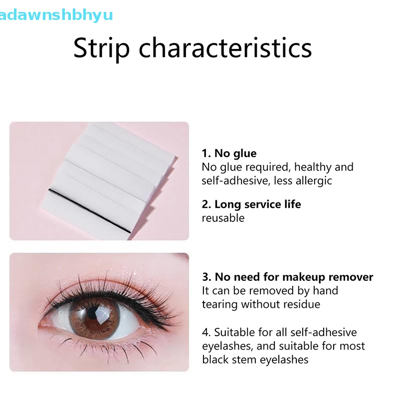 Hộp 40 Cuộn Băng Keo Dán Mi Giả Tự Dính Có Thể Tái Sử Dụng