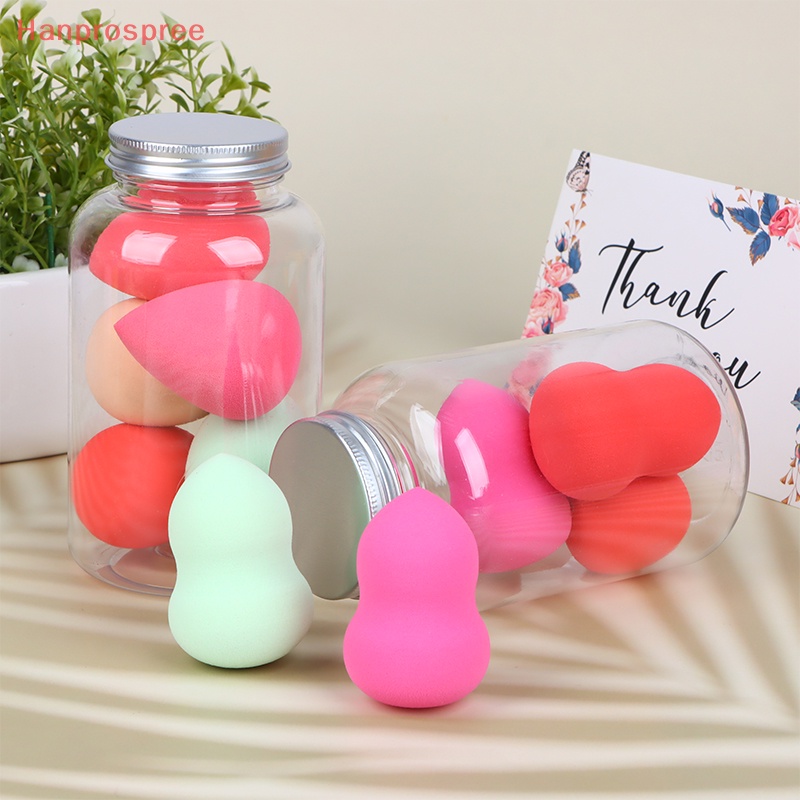 Hanprospree > Mút Trang Điểm Nhiều Kích Cỡ Khác Nhau Kèm Hộp Đựng