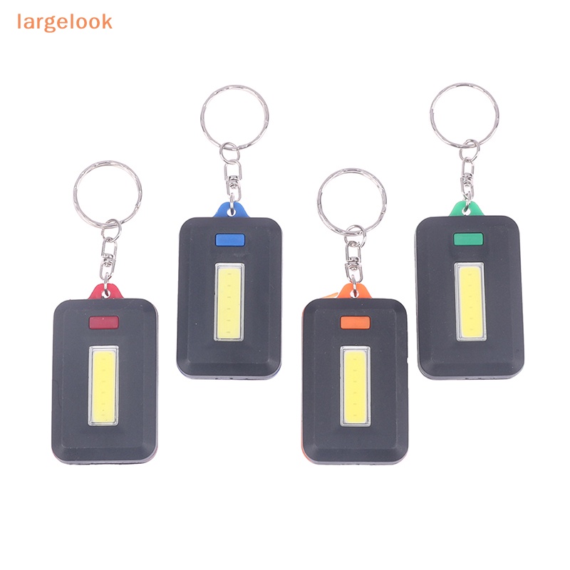 1 Móc Khóa Đèn Pin LED COB Mini Cầm Tay Tiện Dụng