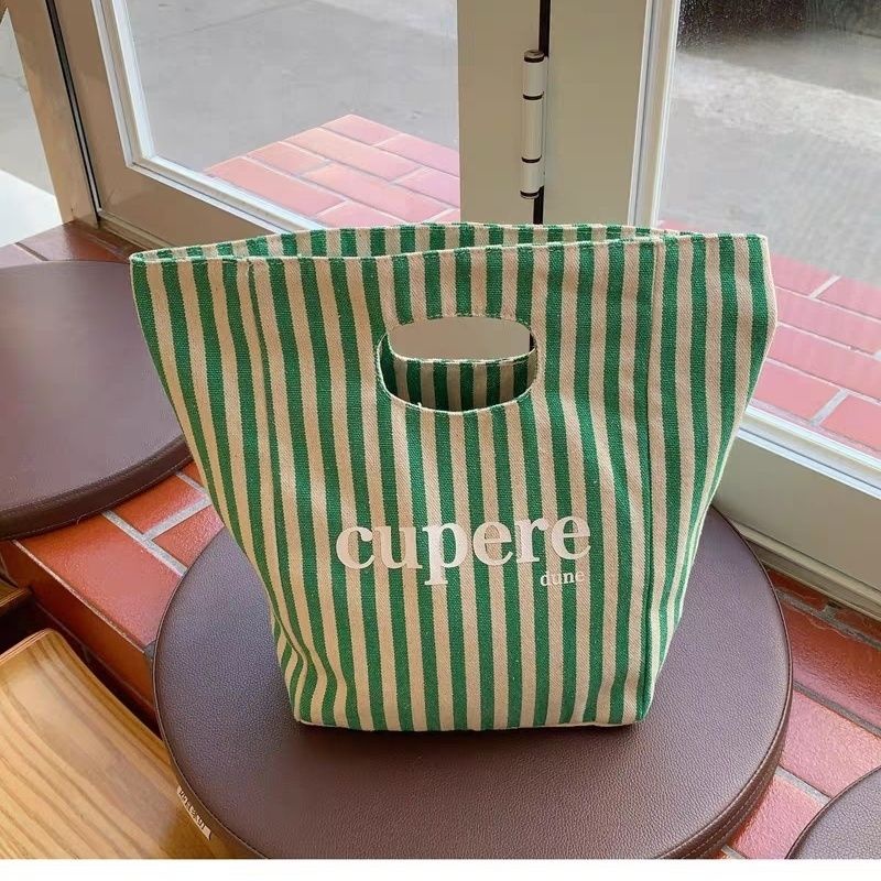 Túi Vải Canvas Thân Thiện Với Môi Trường Đựng Hộp Cơm Trưa Tiện Dụng