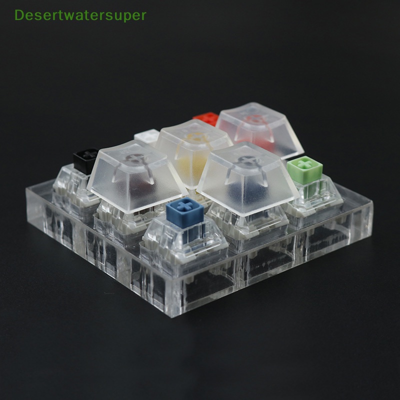 Set 10 Nút Bàn Phím Cơ R4 Bằng Nhựa ABS Trong Suốt