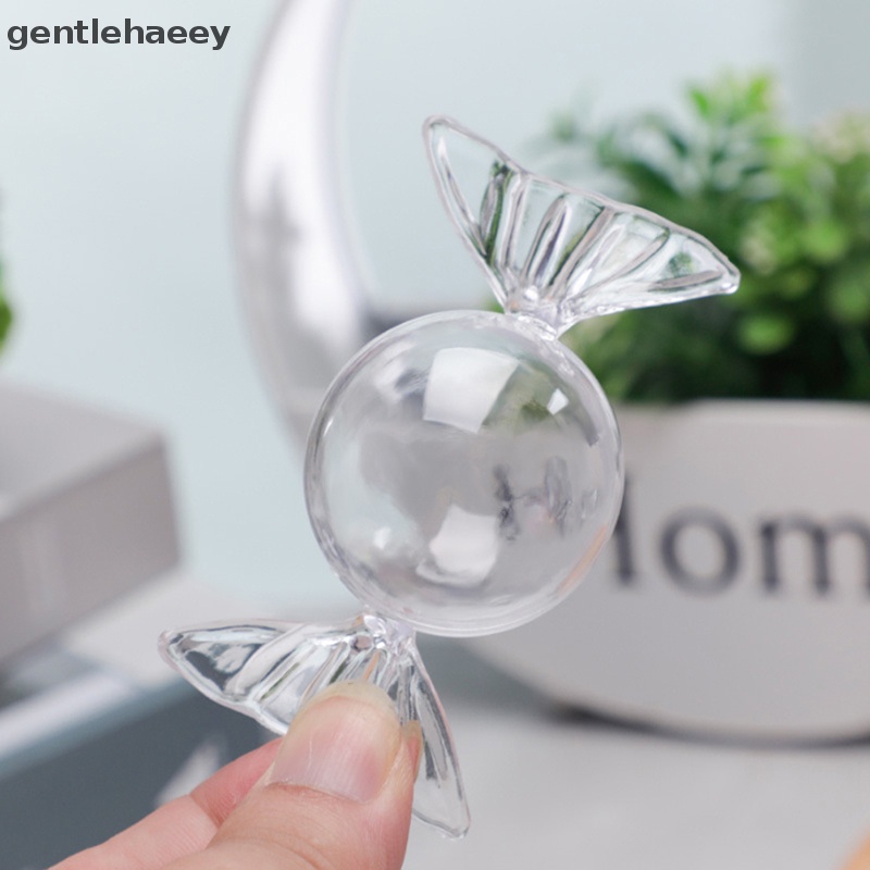 Set 12 Hộp Nhựa Đựng Kẹo Mini Có Nắp Đậy Cho Tiệc Cưới / Sinh Nhật