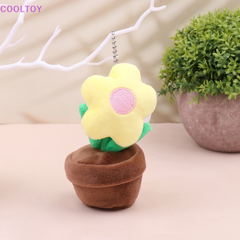 Chậu Hoa Hướng Dương Nhồi Bông Mềm Mại Bằng PP Cotton