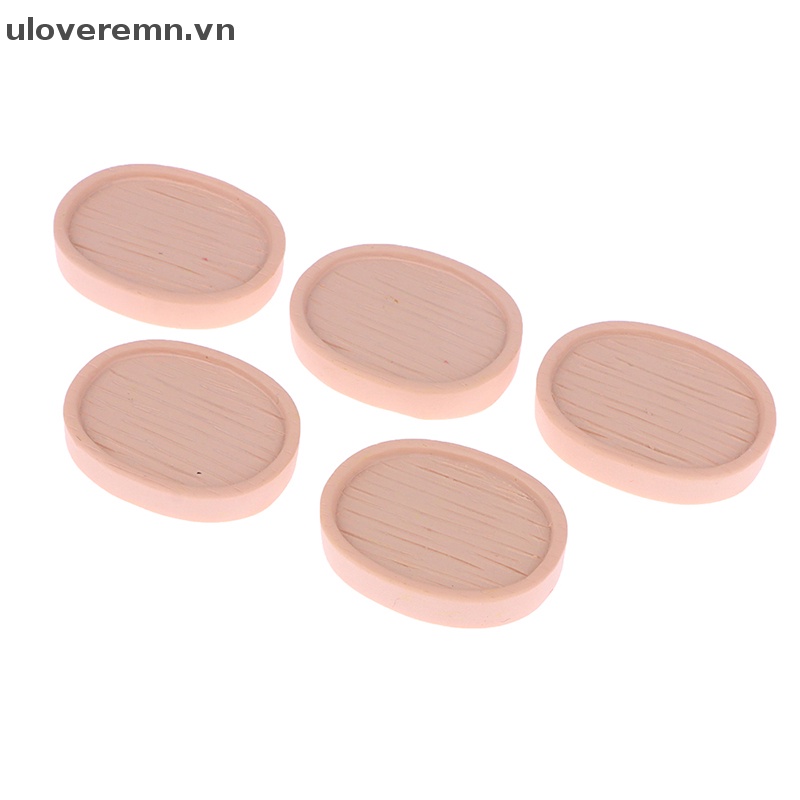 Set 5 Khay Nướng Bánh Mini Dành Cho Nhà Búp Bê