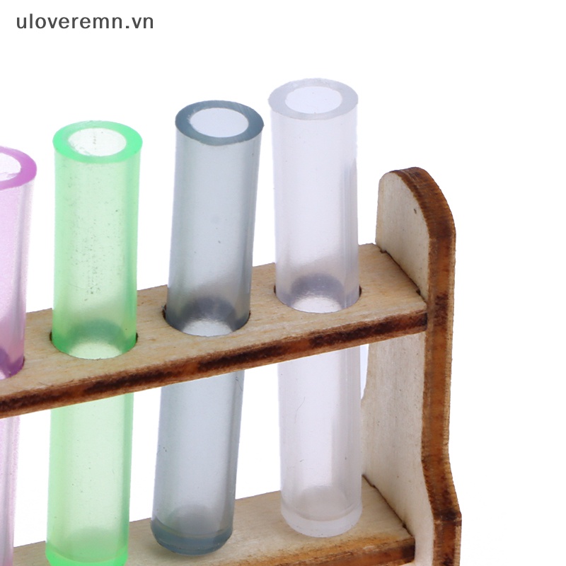 Bộ Giá Đỡ Ống Nghiệm Nghiệm Mini Trang Trí Nhà Búp Bê