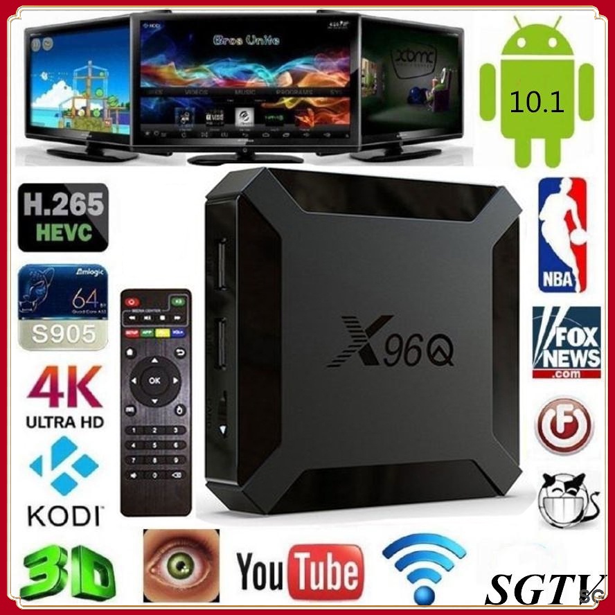 ✨FREESHIP✨ Android TV Box X96Q mới nhất 2023, AndroidTV 10 mới nhất, ổn định mượt mà, xem truyền hình youtube miễn phí