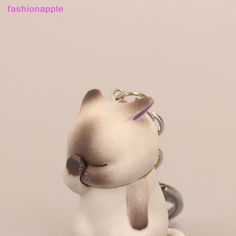 Móc Khóa Hình Mèo Chubby Dễ Thương