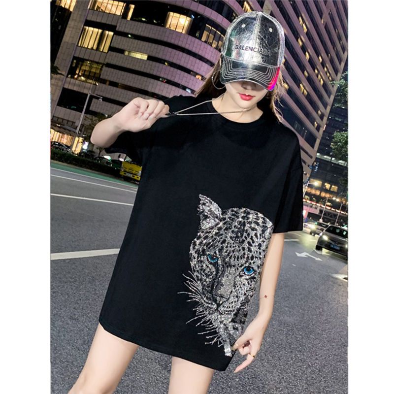 Áo Thun Tay Ngắn Dáng Rộng Plus Size 2-150kg Thời Trang Mùa Hè 2023