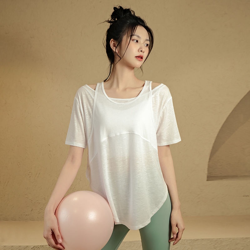 Áo Thun Thể Thao Ngắn Tay Dáng Rộng Thoáng Khí Thời Trang Mùa Hè Cho Nữ