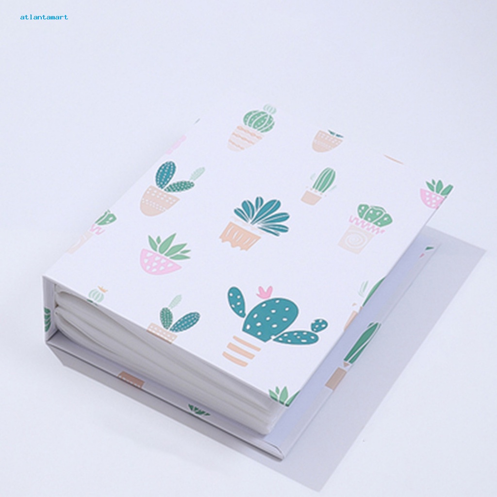 Túi Đựng Đồ Dùng Cao Cấp Tiện Dụng| Sổ Sưu Tập 100 Ngăn Nhãn Dán Móng Tay Trong Suốt In Hình Hoạt Hình Dành Cho Salon