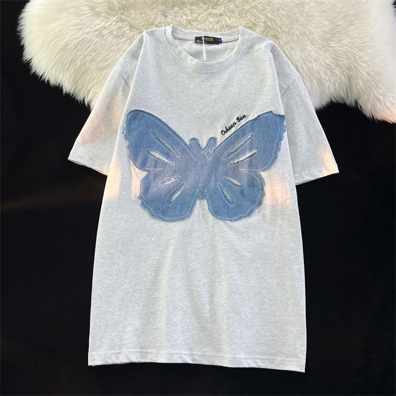 Áo Thun Nữ Ngắn Tay In Chữ Thời Trang Hàn Quốc Mới