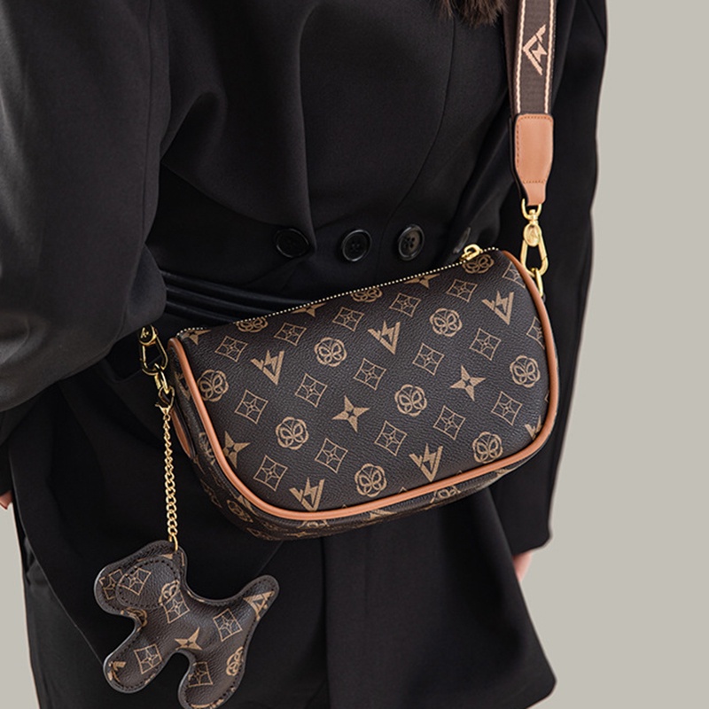 Ielgy Túi Xách messenger Đeo Vai Phong Cách Dubai Dễ Phối Đồ Cho Nữ