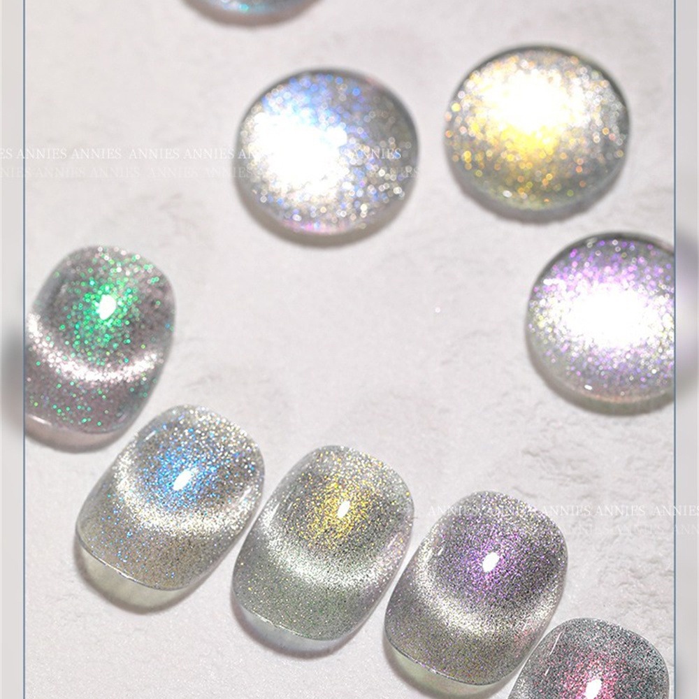 Keo Dán Móng Mắt Mèo Cực Kỳ Ánh Sáng Đỏ Phong Cách Pháp 2023 5 Màu Tùy Chọn