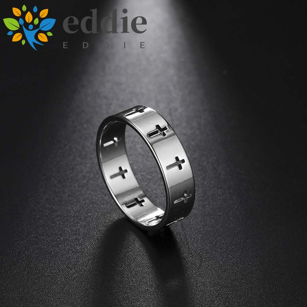 Nhẫn Hình Thánh Giá 26Eddie Thời Trang Dành Cho Nam Và Nữ
